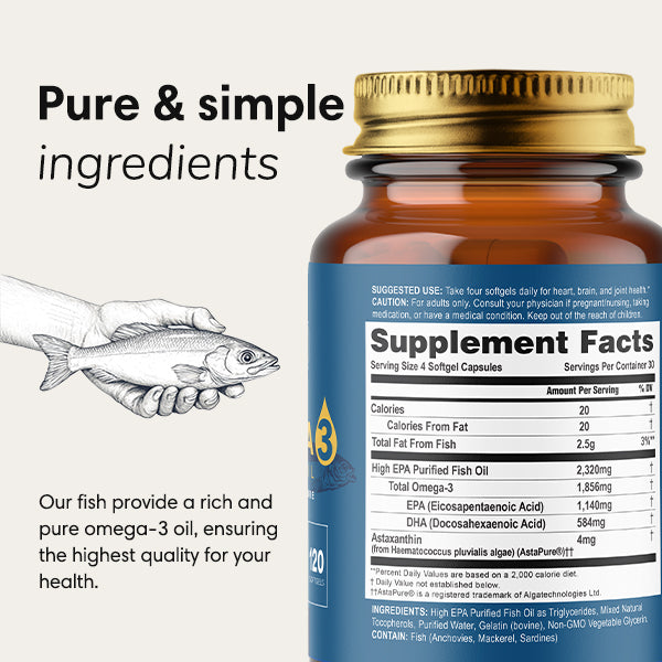 Omega 3 Capsule (120CT)