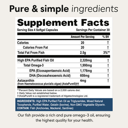 Omega 3 Capsule (120CT)