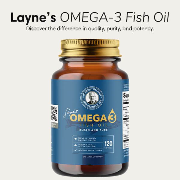 Layne's Omega 3 Fish Oil Capsules (120CT)
