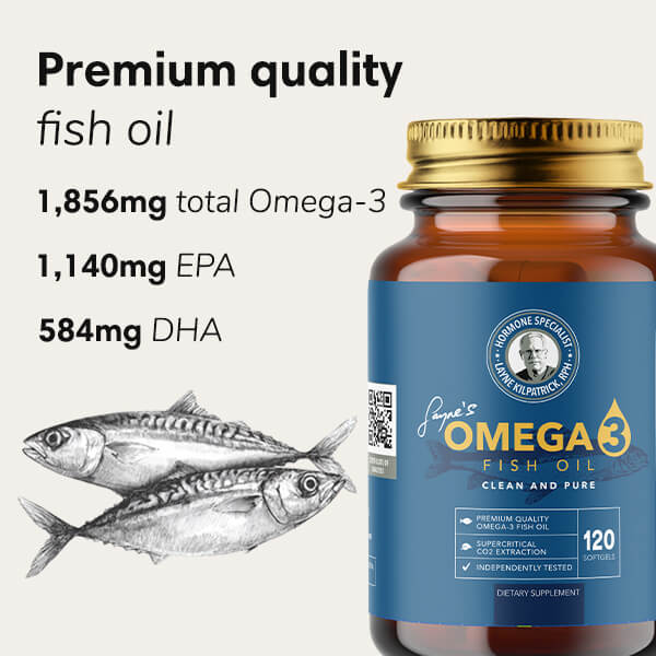 Layne's Omega 3 Fish Oil Capsules (120CT)